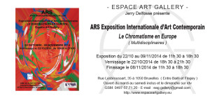Invitation Ars Exposition Internationale d’Art Contemporain