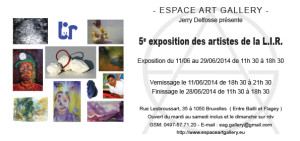 Invitation collectif d’artistes de la LIR