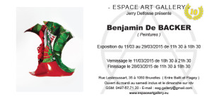 Invitation Benjamin De BACKER