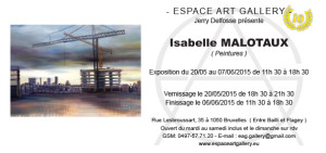 Invitation Isabelle MALOTAUX