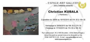 Invitation Christian KUBALA