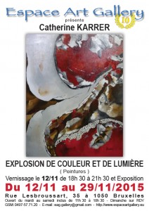 Affiche Catherine KARRER