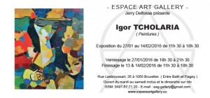 Invitation Igor TCHOLARIA