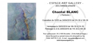 Invitation Chantal BLANC