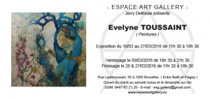 Invitation Evelyne TOUSSAINT
