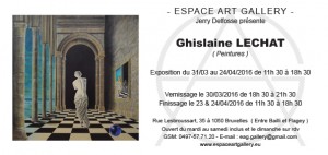 Invitation Ghislaine LECHAT