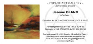 Invitation Jeanne BLANC