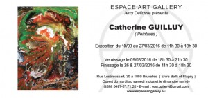 Invtation Catherine GUILLUY