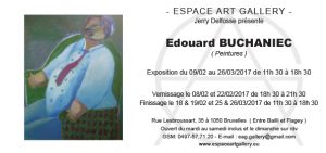 Invitation Edouard BUCHANIEC