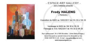 Invitation Fredy HALENG