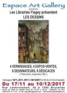 Affiche Les Librairies Flagey