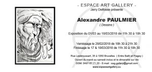 Invitatioin Alexandre PAULMIER