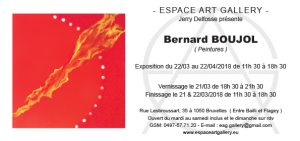 Invitation Bernard BOUJOL
