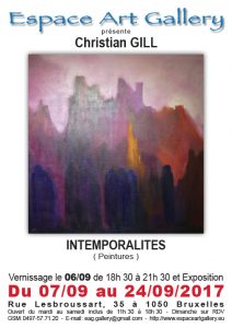 Affiche Christian GILL